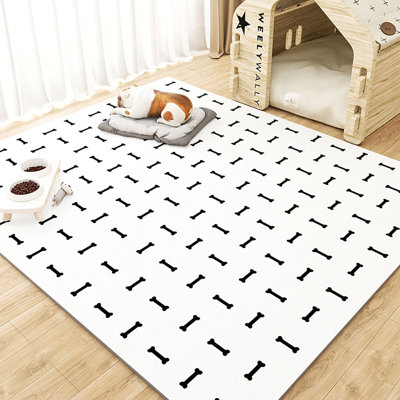 Hawaiian Tropical Pitbull Floor Mat